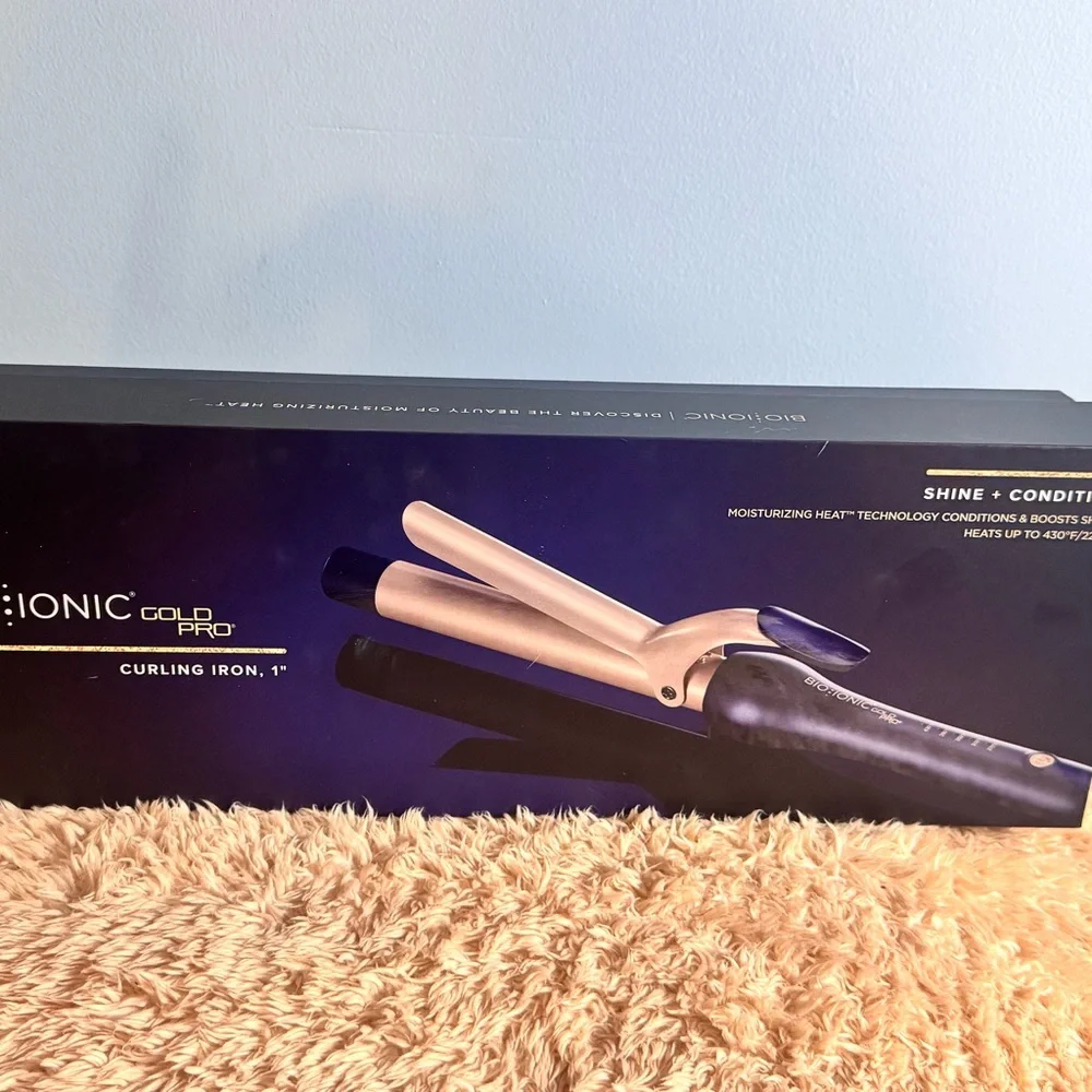 Bio Ionic GoldPro 1” Curling Iron - Picture 2 of 2